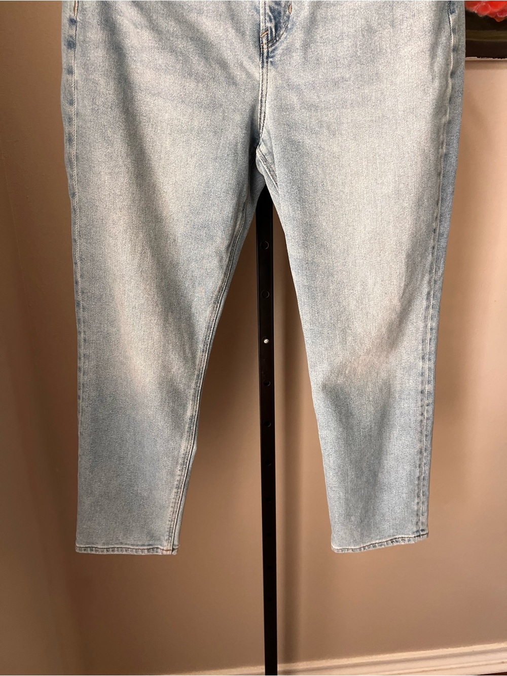 American Eagle Outfitters Light Blue Slim Straight Jeans stretch - Picture 3 of 9
